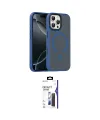 ieg™ iPhone 16 Pro Max Kılıf Doruk Form Serisi - Siyah Bilvis 3X AR Hayalet Cam Ekran Koruyucu