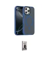 ieg™ iPhone 16 Pro Max Kılıf Doruk Form Serisi - Siyah Bilvis Hayalet Cam Ekran Koruyucu