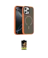 ieg™ iPhone 16 Pro Max Kılıf Doruk Form Serisi - Siyah Buffer Cam Ekran Koruyucu