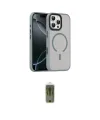 ieg™ iPhone 16 Pro Max Kılıf Doruk Form Serisi - Siyah Joko Magic 5D Hayalet Cam