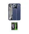 ieg™ iPhone 16 Pro Max Kılıf Doruk Klasik Özel Seri - Şeffaf 360 Full Body Arka Koruyucu