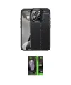 ieg™ iPhone 16 Pro Max Kılıf Doruk Klasik Özel Seri - Şeffaf 360 Full Body Arka Koruyucu