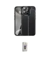 ieg™ iPhone 16 Pro Max Kılıf Doruk Klasik Özel Seri - Siyah Bilvis 3D Cam Ekran Koruyucu