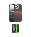ieg™ iPhone 16 Pro Max Kılıf Doruk Serisi - Şeffaf 360 Full Body Arka Koruyucu