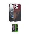 ieg™ iPhone 16 Pro Max Kılıf Doruk Serisi - Şeffaf 360 Full Body Arka Koruyucu