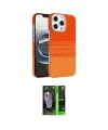 ieg™ iPhone 16 Pro Max Kılıf Doruk Serisi - Şeffaf 360 Full Body Arka Koruyucu