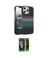 ieg™ iPhone 16 Pro Max Kılıf Doruk Serisi - Şeffaf 360 Full Body Arka Koruyucu