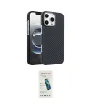 ieg™ iPhone 16 Pro Max Kılıf Doruk Serisi - Şeffaf Pasifik Cam Ekran Koruyucu