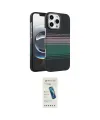 ieg™ iPhone 16 Pro Max Kılıf Doruk Serisi - Şeffaf Pasifik Cam Ekran Koruyucu