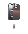 ieg™ iPhone 16 Pro Max Kılıf Doruk Serisi - Siyah Bilvis 3D Cam Ekran Koruyucu