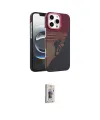 ieg™ iPhone 16 Pro Max Kılıf Doruk Serisi - Siyah Bilvis 3D Cam Ekran Koruyucu