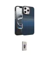 ieg™ iPhone 16 Pro Max Kılıf Doruk Serisi - Siyah Bilvis 3D Cam Ekran Koruyucu