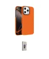 ieg™ iPhone 16 Pro Max Kılıf Doruk Serisi - Siyah Bilvis 3D Cam Ekran Koruyucu