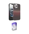 ieg™ iPhone 16 Pro Max Kılıf Doruk Serisi - Siyah Bilvis 5in1 3D Magic Cam Ekran Koruyucu