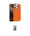 ieg™ iPhone 16 Pro Max Kılıf Doruk Serisi - Siyah Bilvis Hayalet Cam Ekran Koruyucu