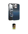 ieg™ iPhone 16 Pro Max Kılıf Doruk Serisi - Siyah Buffer Cam Ekran Koruyucu