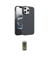 ieg™ iPhone 16 Pro Max Kılıf Doruk Serisi - Siyah Joko Magic 5D Hayalet Cam