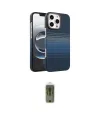 ieg™ iPhone 16 Pro Max Kılıf Doruk Serisi - Siyah Joko Magic 5D Hayalet Cam