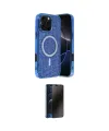 ieg™ iPhone 16 Pro Max Kılıf Eksen Çizgi - Siyah 3D Antistatik Hayalet Cam Ekran Koruyucu