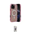 ieg™ iPhone 16 Pro Max Kılıf Eksen Çizgi - Siyah Bilvis 3D Cam Ekran Koruyucu