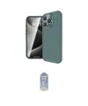 ieg™ iPhone 16 Pro Max Kılıf Eksen Form Prime - Siyah Joko Magic 5D Cam