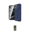 ieg™ iPhone 16 Pro Max Kılıf Eksen Form Prime - Siyah Joko Magic 5D Hayalet Cam