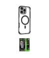 ieg™ iPhone 16 Pro Max Kılıf Eksen Klasik Koleksiyonu - Şeffaf 360 Full Body Arka Koruyucu
