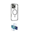ieg™ iPhone 16 Pro Max Kılıf Eksen Klasik Koleksiyonu - Siyah 3D Antistatik Seramik Nano Ekran Koruyucu