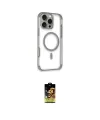 ieg™ iPhone 16 Pro Max Kılıf Eksen Klasik Koleksiyonu - Siyah Buffer Cam Ekran Koruyucu