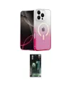 ieg™ iPhone 16 Pro Max Kılıf Eksen Minimal Özel Seri - Siyah 360 Mat Full Body Arka Koruyucu
