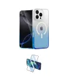 ieg™ iPhone 16 Pro Max Kılıf Eksen Minimal Özel Seri - Siyah 3D Antistatik Seramik Nano Ekran Koruyucu