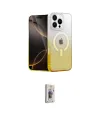 ieg™ iPhone 16 Pro Max Kılıf Eksen Minimal Özel Seri - Siyah Bilvis 3D Cam Ekran Koruyucu