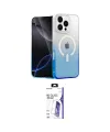 ieg™ iPhone 16 Pro Max Kılıf Eksen Minimal Özel Seri - Siyah Bilvis 3X AR HD Cam Ekran Koruyucu