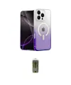 ieg™ iPhone 16 Pro Max Kılıf Eksen Minimal Özel Seri - Siyah Joko Magic 5D Hayalet Cam