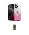 ieg™ iPhone 16 Pro Max Kılıf Eksen Minimal Özel Seri - Siyah Joko Magic 5D Hayalet Cam