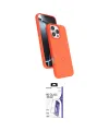 ieg™ iPhone 16 Pro Max Kılıf İz Işık Koleksiyonu - Siyah Bilvis 3X AR HD Cam Ekran Koruyucu