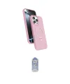 ieg™ iPhone 16 Pro Max Kılıf İz Işık Koleksiyonu - Siyah Joko Magic 5D Cam
