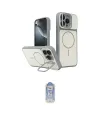 ieg™ iPhone 16 Pro Max Kılıf İz Modern Prime - Siyah Joko Magic 5D Cam