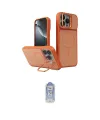ieg™ iPhone 16 Pro Max Kılıf İz Modern Prime - Siyah Joko Magic 5D Cam