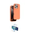 ieg™ iPhone 16 Pro Max Kılıf Kıvılcım Çizgi Serisi - Siyah 3D Antistatik Seramik Nano Ekran Koruyucu