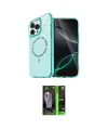 ieg™ iPhone 16 Pro Max Kılıf Kıvılcım Form Prime - Şeffaf 360 Full Body Arka Koruyucu