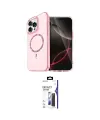 ieg™ iPhone 16 Pro Max Kılıf Kıvılcım Form Prime - Siyah Bilvis 3X AR Hayalet Cam Ekran Koruyucu