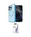 ieg™ iPhone 16 Pro Max Kılıf Kıvılcım Form Prime - Siyah Bilvis 3X AR HD Cam Ekran Koruyucu