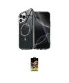 ieg™ iPhone 16 Pro Max Kılıf Kıvılcım Form Prime - Siyah Buffer Cam Ekran Koruyucu