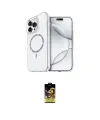 ieg™ iPhone 16 Pro Max Kılıf Kıvılcım Form Prime - Siyah Buffer Cam Ekran Koruyucu