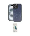 ieg™ iPhone 16 Pro Max Kılıf Kıvılcım Işık Serisi - Şeffaf Pasifik Cam Ekran Koruyucu