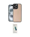 ieg™ iPhone 16 Pro Max Kılıf Kıvılcım Işık Serisi - Şeffaf Pasifik Cam Ekran Koruyucu