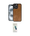 ieg™ iPhone 16 Pro Max Kılıf Kıvılcım Işık Serisi - Şeffaf Pasifik Cam Ekran Koruyucu