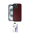 ieg™ iPhone 16 Pro Max Kılıf Kıvılcım Işık Serisi - Siyah Bilvis 3X AR HD Cam Ekran Koruyucu
