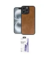 ieg™ iPhone 16 Pro Max Kılıf Kıvılcım Işık Serisi - Siyah Bilvis 3X AR HD Cam Ekran Koruyucu